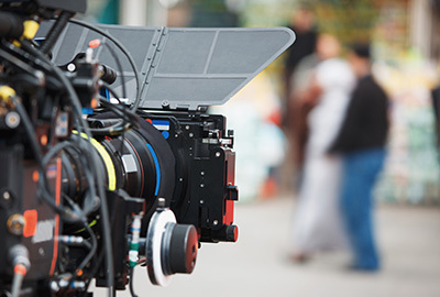 professional video camera