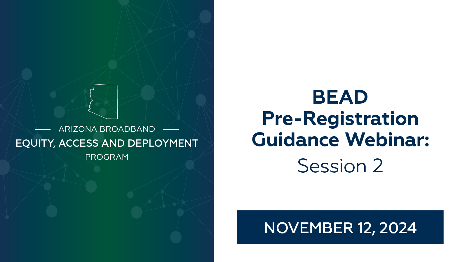 BEAD Pre-Registration Guidance Webinar - Session 2 thumbnail